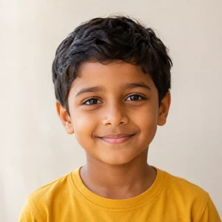 Ari, an AI-generated fictional child